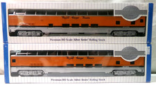 (2) HO gauge Bachmann Rio Grande dome passeng...