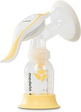Image of Medela Harmony Manual Breast Pump, Compact Swiss Design with PersonaFit Flex Shi