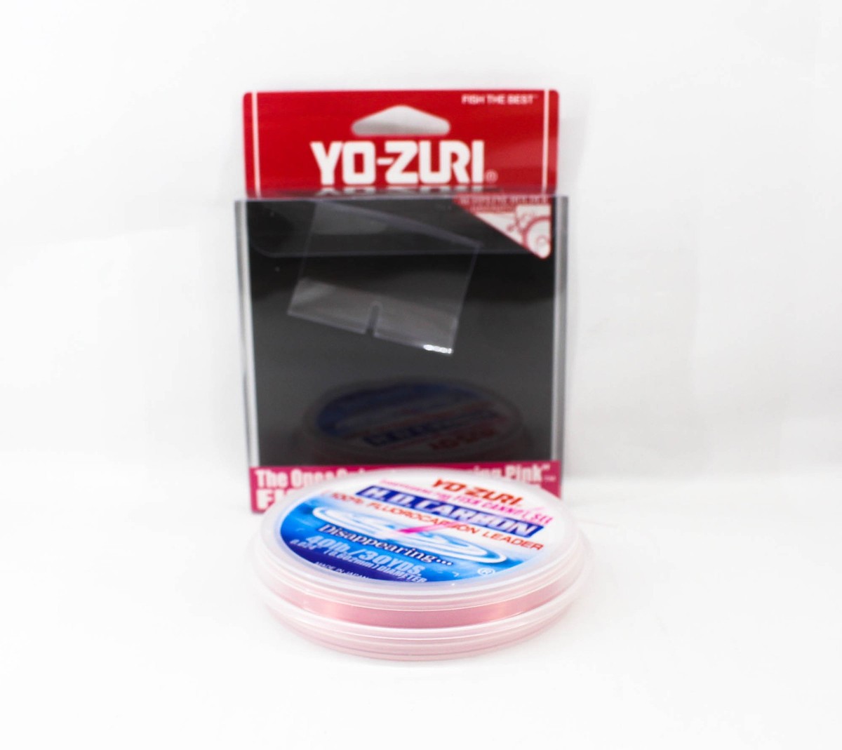 Yo-Zuri HD Fluorocarbon Disappearing Pink Leader 40lb 30yds