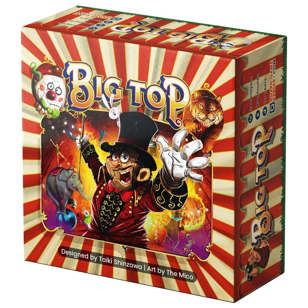 Big Top Card Game Allplay Family Board Circus Bidding Auction 3990₽