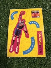 1996-97 Collector's Choice Stick Ums #S18 Patrick Ewing New York Knicks AJ1