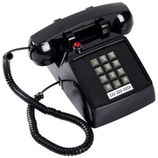 HTMengt Retro Traditional Landline Phone Ringing Indicator , Classic 2500