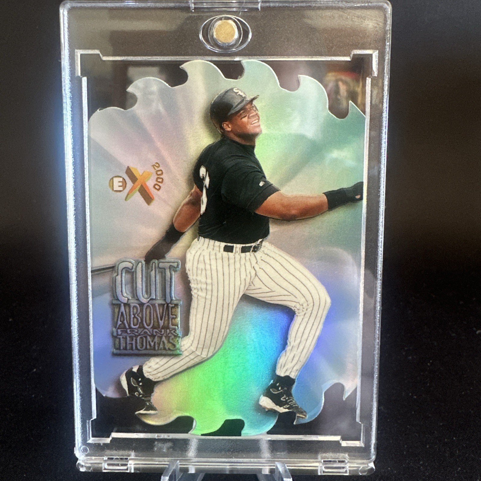 1997 Skybox E-X2000 A Cut Above #9 FRANK THOMAS HOF Insert Die-Cut