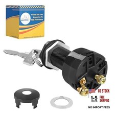 Ignition Key Switch for Club Car DS Electric Golf Cart 1996-Up, 2 Terminals