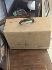 Vintage 1940  s GoldE Slide Projector with Case, In Working Condition