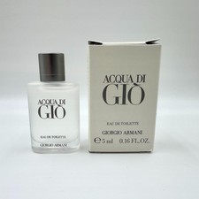 Giorgio Armani Acqua Di Gio EDT Mini Splash 5 ml 0.16 fl oz New With Box