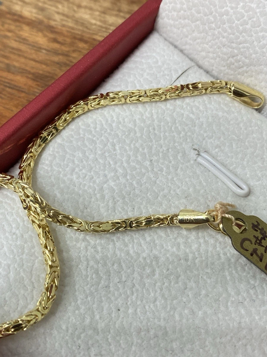 Byzantinisches Armband 10 Karat Gelbgold