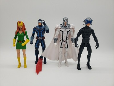 Marvel Legends X-Men House of X Lot Magneto, Cyclops, Jean Grey, Prof Xavier