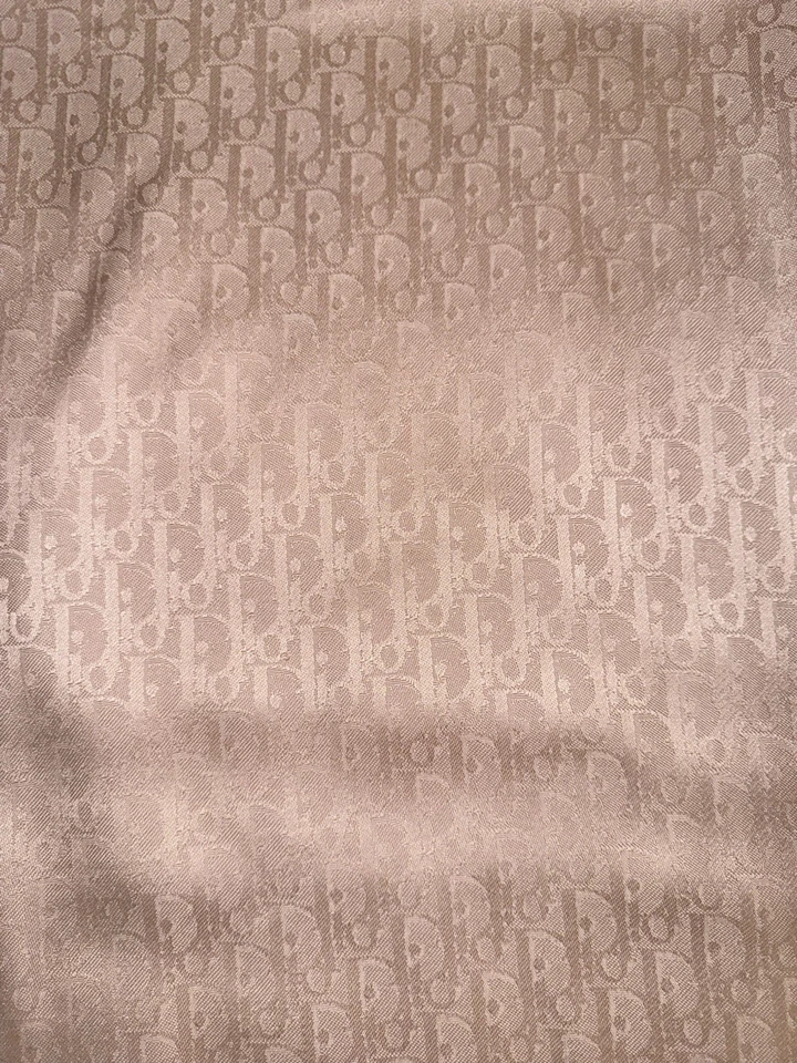 Xale oblíquo Dior Rose des Vents lã, seda e cashmere - Imagem 3 de 4