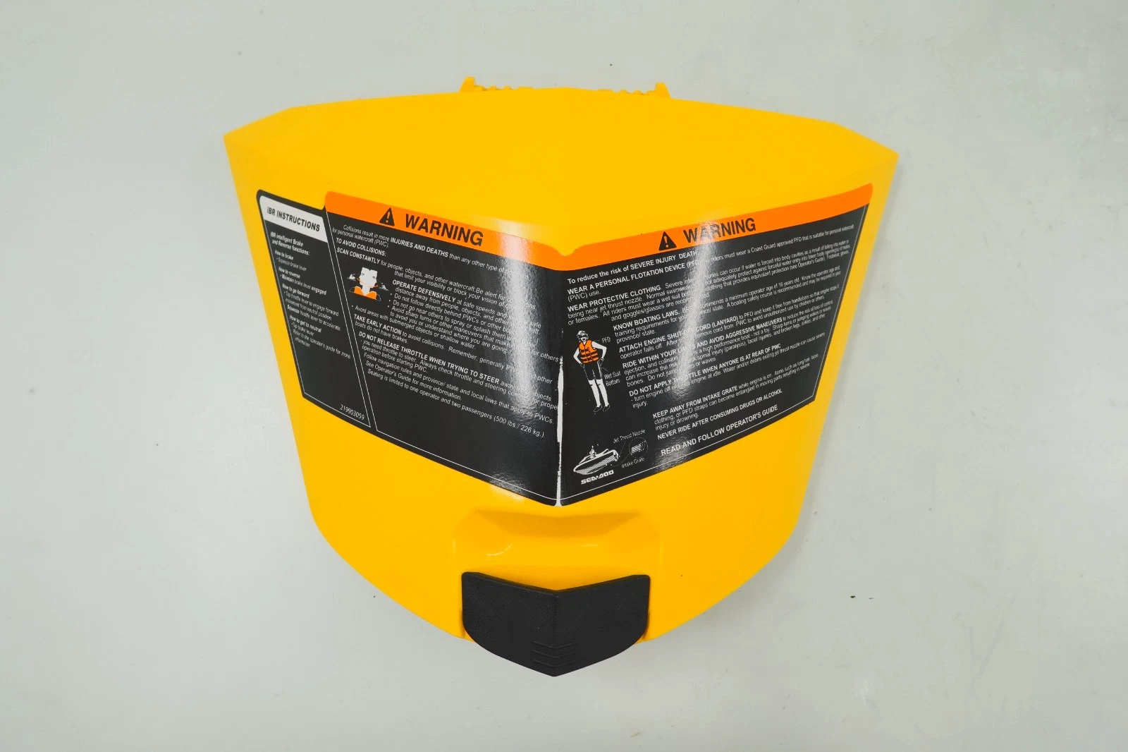 NICE 2009-2011 Sea-Doo RXT iS 260 OEM Glove Box Cover + Original Decal 264000018