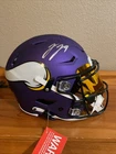 JJ McCarthy Minnesota Vikings Full Size Speed Flex Autographed Beckett COA