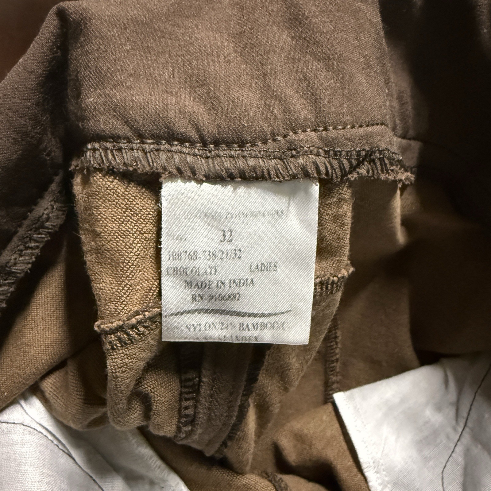 Women’s Size 32R Brown TuffRider Knee Patch Horseback Riding Breeches