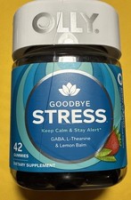 Olly Goodbye Stress Dietary Supplement Gummies - Berry Verbena