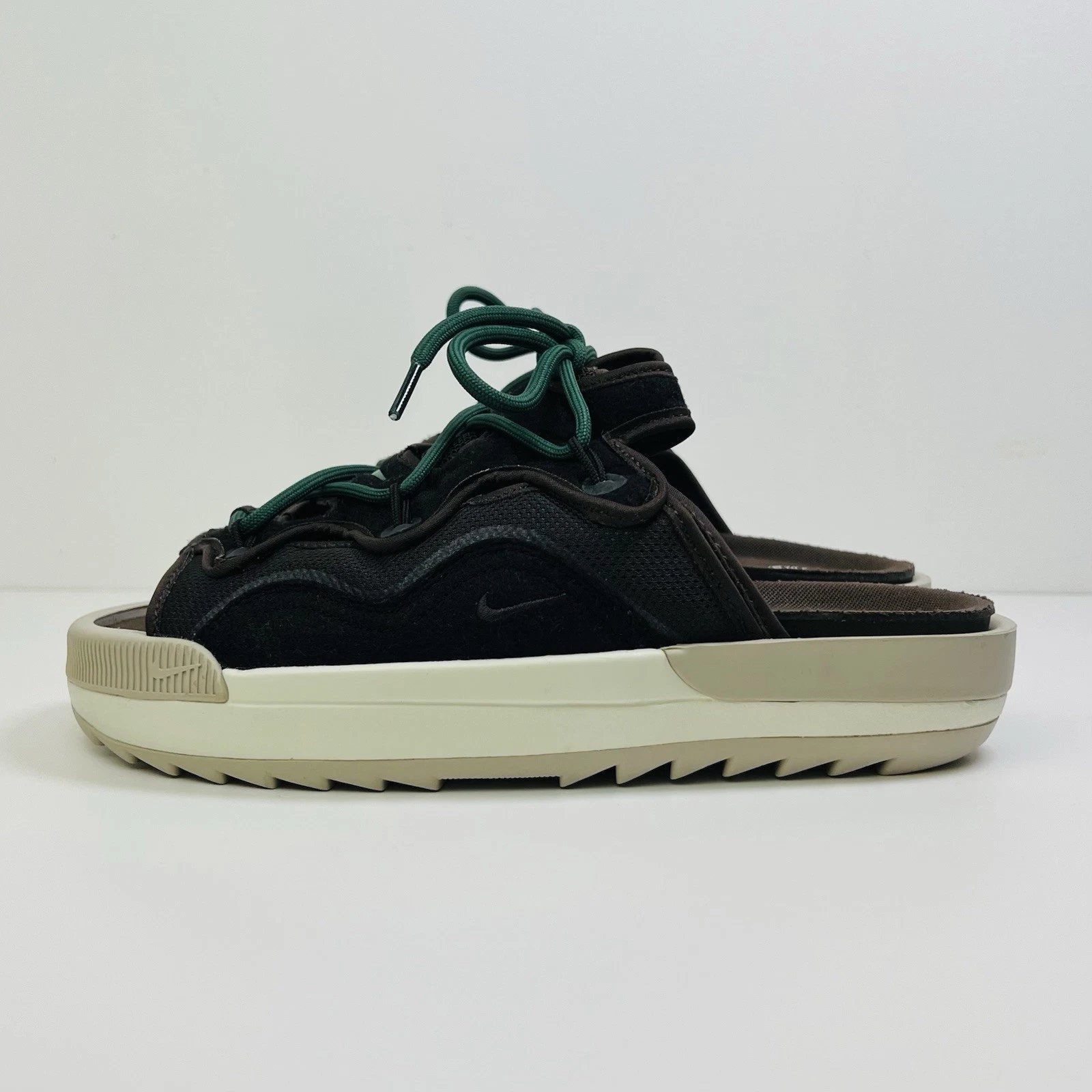 Sandali Nike Offline 2.0 Velluto Marrone Nobile Verde DJ6229 200 Taglia 7 US Uomo