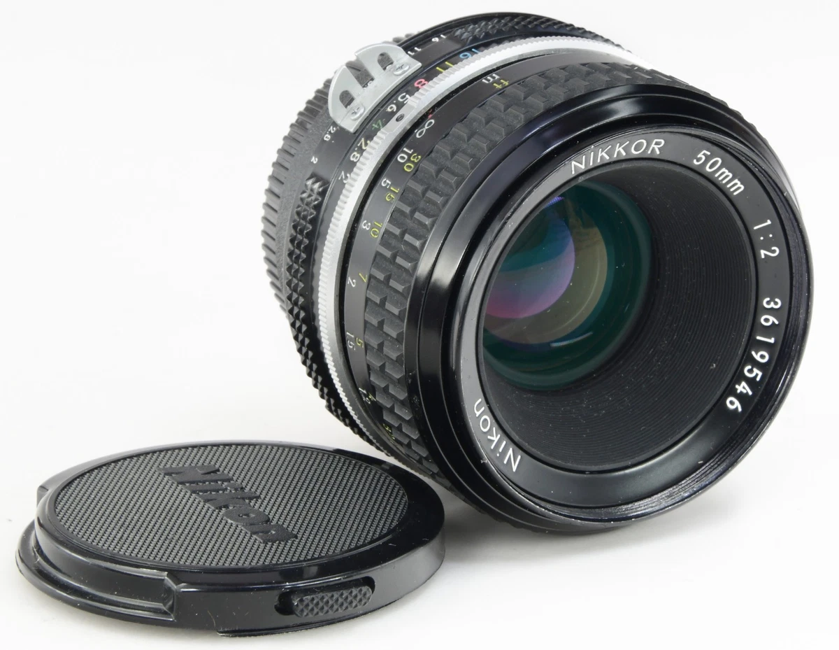 Nikon f/2 Camera Lenses 50mm Focal for sale | eBay UK