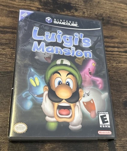 Luigi’s Mansion (Nintendo GameCube) CIB w/ Manual Tested & Working Black Label