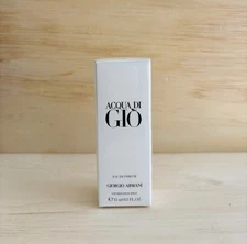 Aqua Di Gio By Giorgio Armani EDP Spray 0.5 Oz / 15 ml New In Sealed Box