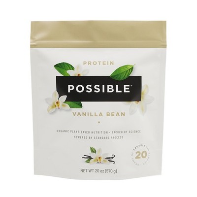 Protein Powder Vanilla Bean - 20g of Vegan, Plant-Based Protein Mix - Non-GMO, N
