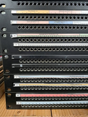 96 108 Punkt TT auf DB25 Patchbay Audio Zubehör halbnormal 2x48 2x52 - Bild 9 von 24