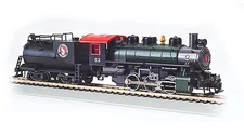 Bachmann USRA 0-6-0 Great Northern #53 with Smoke - HO Scale Model Train Steam