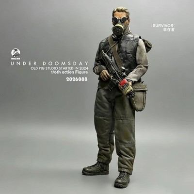 UNDER DOOMS'DAY 1/6 Scale Survivor 12'' Action Figure Box Set
