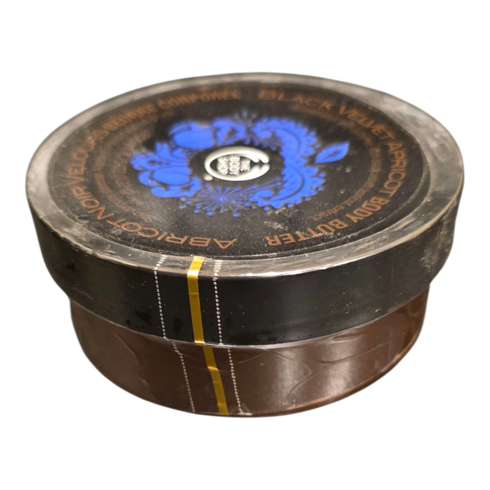 THE BODY SHOP Black Velvet Apricot Body Butter Cream Lotion 6.75 oz *RARE* - Image 3 of 4