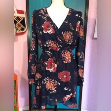 Lulu’s Pretty Pretender Long Sleeve Floral Dress