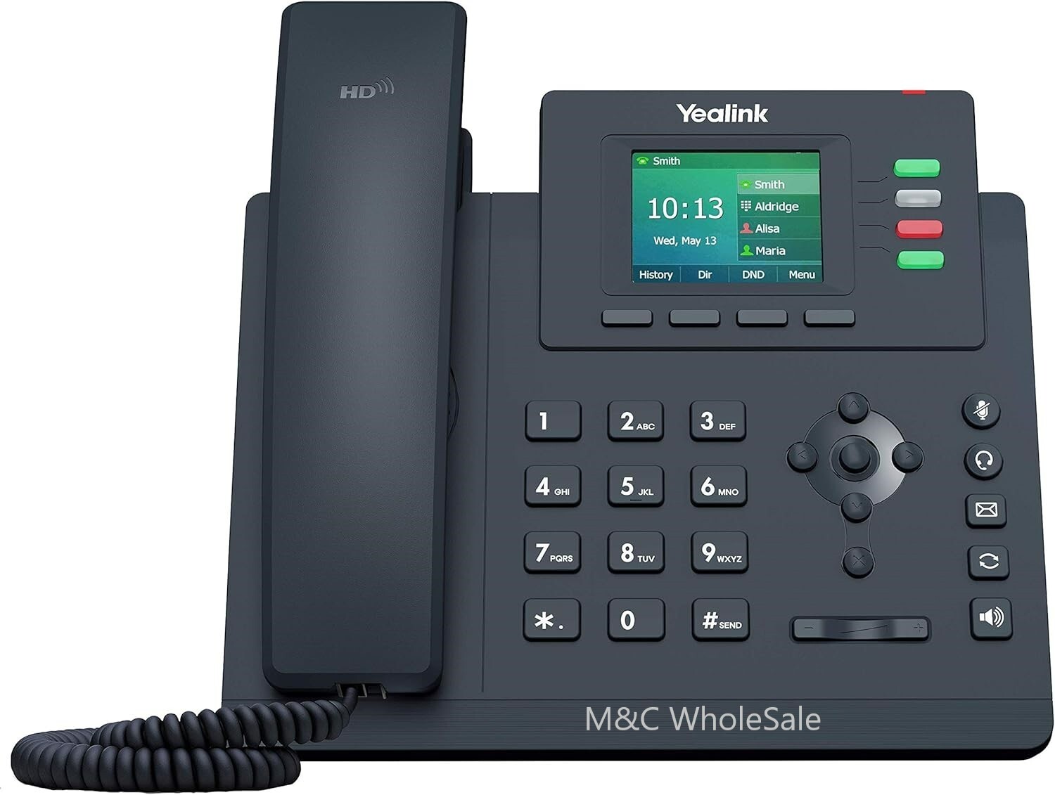 Yealink SIP-T33G - Classic IP Phone Color LCD 4-Line Color Black 1 Year Warranty