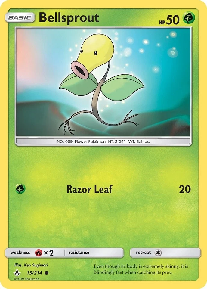 Bellsprout 13/214 Sm-Unbroken Bonds