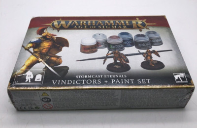 Warhammer Age of Sigmar - Stormcast Eternals: Vindicators + Farben Set