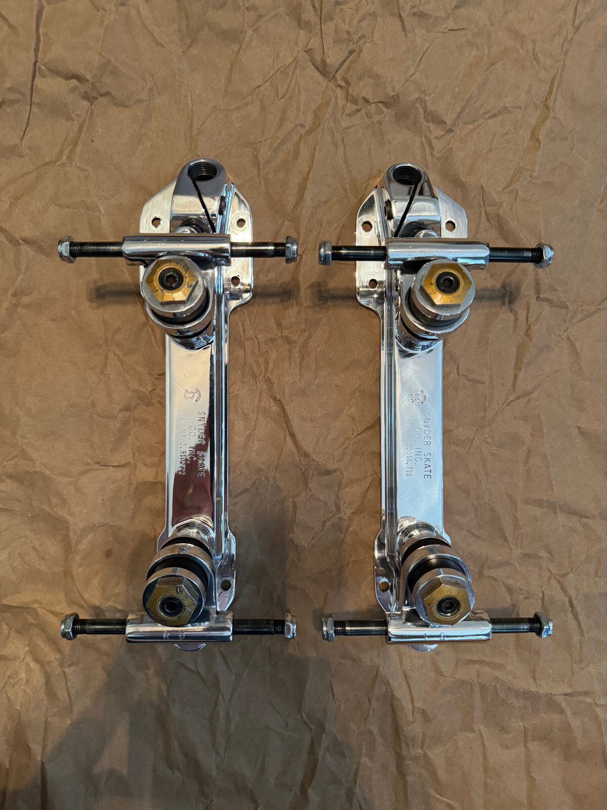 Snyder Advantage Roller Skate Plates Size 11, Fits US Mens 9 to 9.5