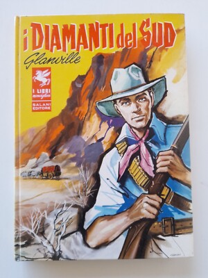 die Diamanten des Südens - Ernesto Glanville - Salani ed.-1960 Zeichnungen Ugolini