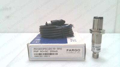 FARGO CONTROLS PD18M3PSC PHOTOELECTRIC SENSOR, NEW #334160