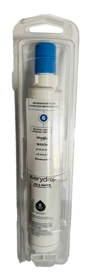 Everydrop by Whirlpool Ice and Water Refrigerator Filter 6, EDR6D1, Single-Pack - Image 3 of 3
