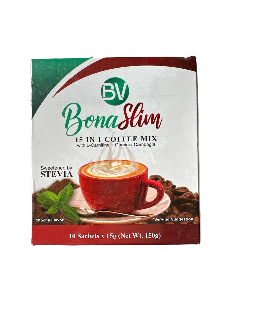Bona Slim 15 In 1 Coffee Mix 10 Sachet | eBay