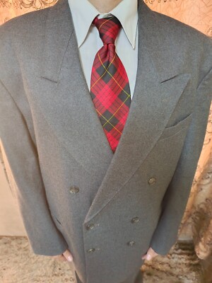 1950s vintage handtailored Retro classic all worsted db