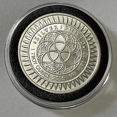 C*ン様 Silver Shield 2016 1 Troy Ounce 銀貨 Vote Donald Trump He Shall Overcomb Coin 1 Troy Oz .999 Fine