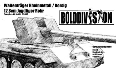 Bolddivision 1/35 German tier 8 Tank Destroyer/12.8 cm Pak 44