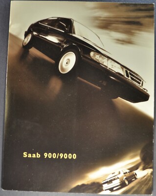 1998 Saab Brochure 900 Convertible Coupe 9000 CSE Nice Original 98