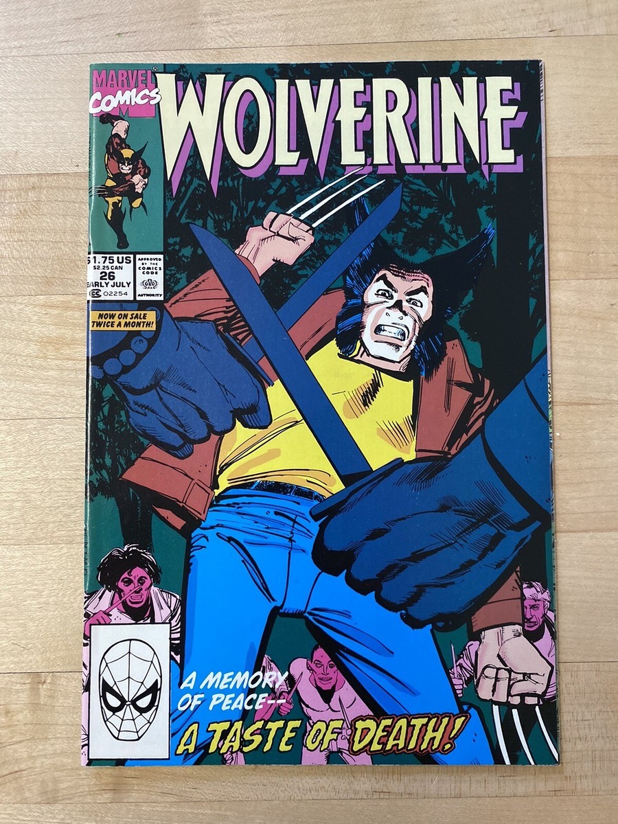 WOLVERINE #26 - A TASTE OF DEATH! MARVEL COMICS, LOGAN, I COMBINE
