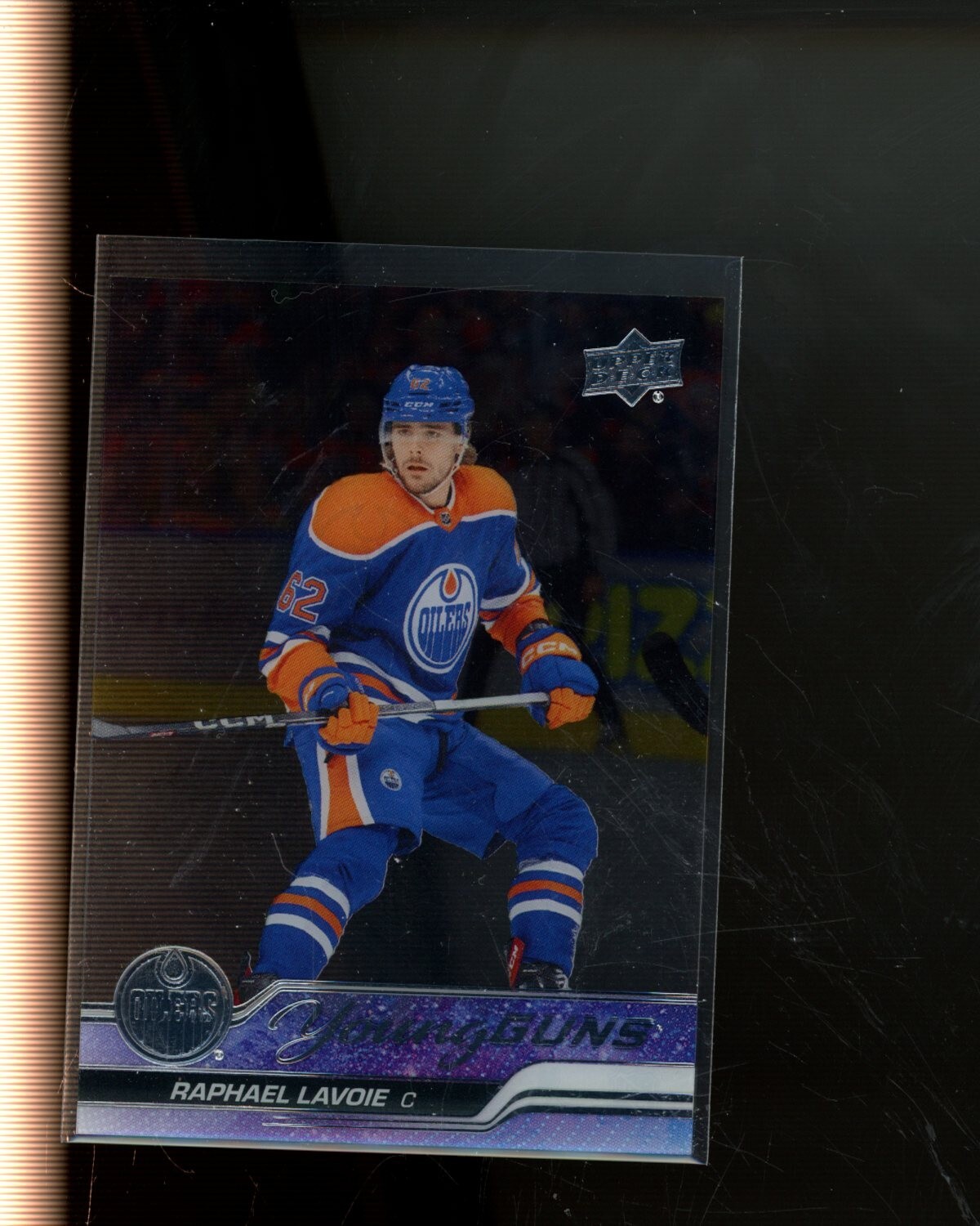 2023-24 Upper Deck Series 2 Clear Cut Raphael Lavoie Young Guns YG Rookie #499