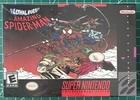 SEALED SNES The Lethal Foes of The Amazing Spider-Man Limited Edition #4/20