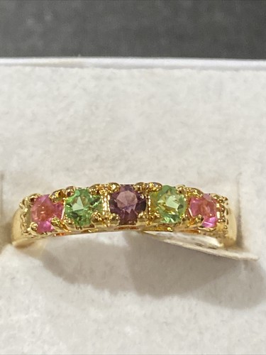 DAC anniversary ring size 9 pretty stones - 第 4/8 張圖片