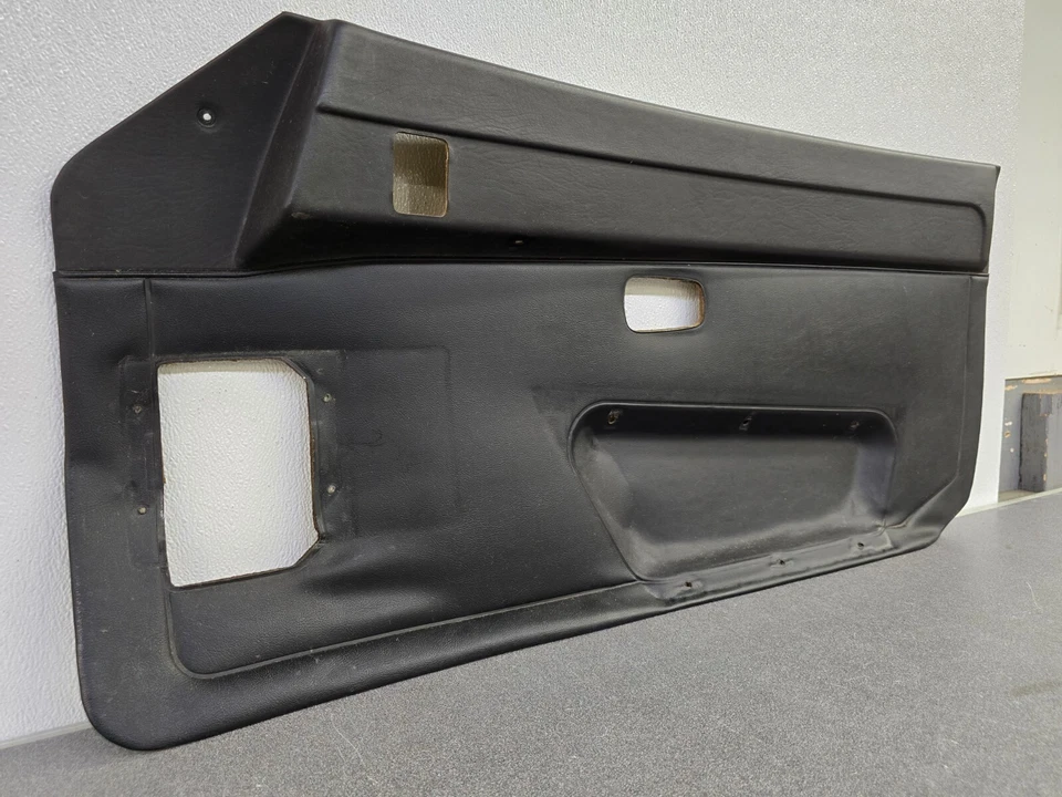 USED ORIGINAL PORSCHE 924 924S 944 PASSENGERS DOOR PANEL BLACK #16 - Изображение 3 из 4