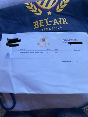 Bel-Air Athletics Hoodie ~ 10/19 ~ 1st Drop | eBay