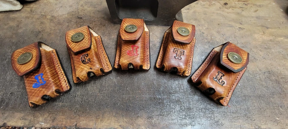  Soporte multiherramienta de cuero se adapta (¡modelo Super 300 Leatherman hecho a mano en EE. UU.! Foto 3 de 4