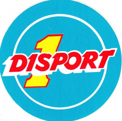 Aufkleber DISPORT - Sticker Sammler Vintage