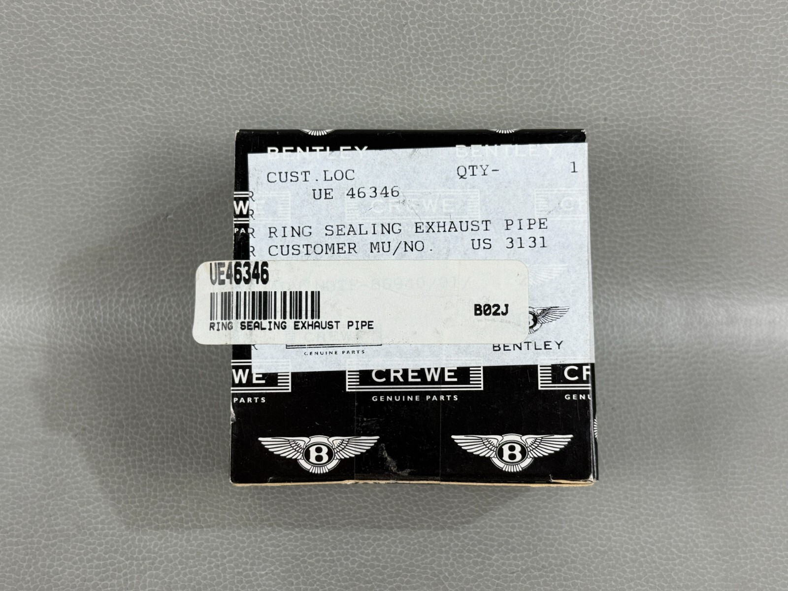 BRAND NEW! BENTLEY ROLLS-ROYCE GENUINE EXHAUST PIPE SEALING RING OEM # UE46346