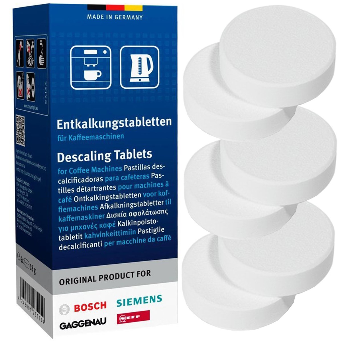 Descaling Tablets Dolce Gusto Limescale Remover Kaffekapslen