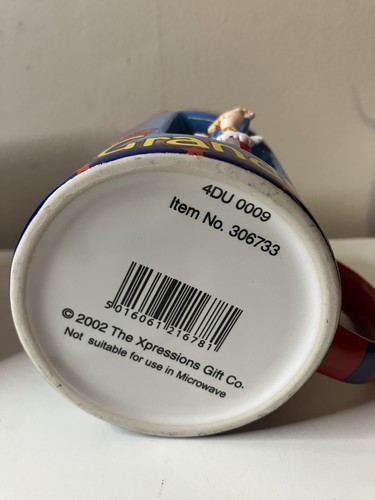 Vintage 2002 World’s Greatest Grandma ceramic Mug The Xpressions Gift Co. BOXED - Picture 5 of 6